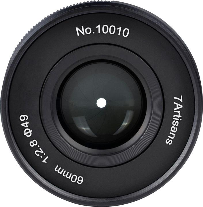 Produktbild 7artisans 60 mm f/2.8 MKII (Micro Four Thirds, Sony E, Nikon Z, L-Mount, Fujifilm X, APS-C / DX)