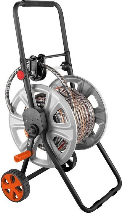 Image du produit Neo Chariot dévidoir pour tuyau d'arrosage, métal, jusqu'à 60 m de tuyau 1/2 (60 m)