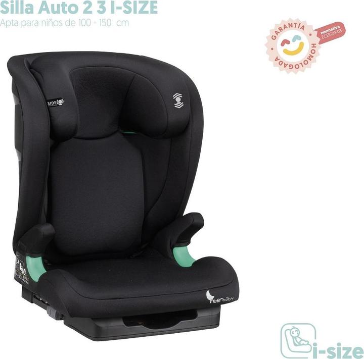 Actual product image Interbaby Safety Chairs For Car - Mod. Black