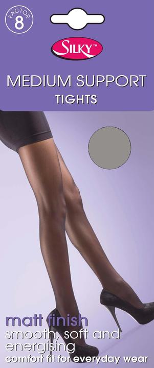 Silky Strumpfhose mit leicht stützendem Effekt (XL)