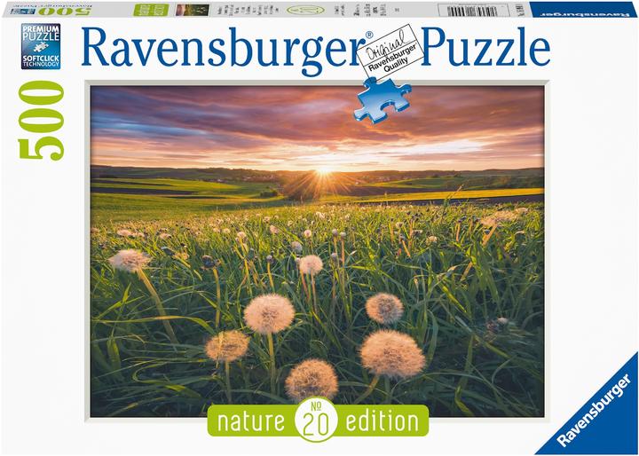 Actual product image Ravensburger Dandelions in the sunset (500 pieces)