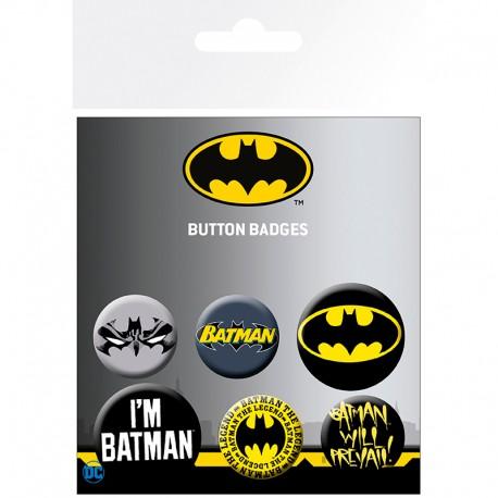 Image du produit ABYstyle DC COMICS - Badge Pack - Batman Comics X4
