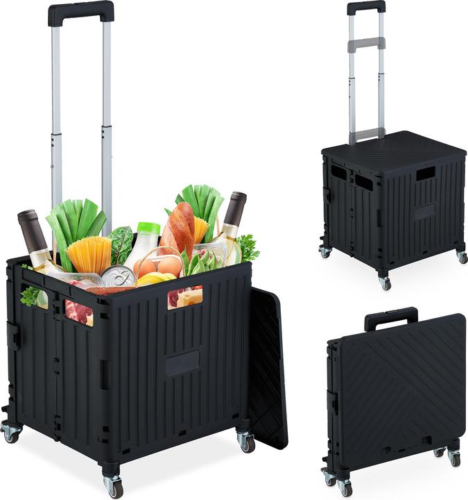 Produktbild Relaxdays Einkaufstrolley