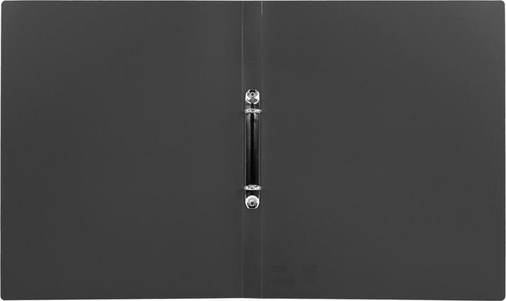 Produktbild Idena Ringbuch A4 PP grau 20mm 2 Ringe (A4, 20 mm, 1 Stück)