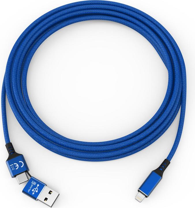 Image du produit Cololight SPEEDY-L BL Câble de charge USB-A/USB-C -> Lightning bleu (1 m, USB 3.2 Gen 2)