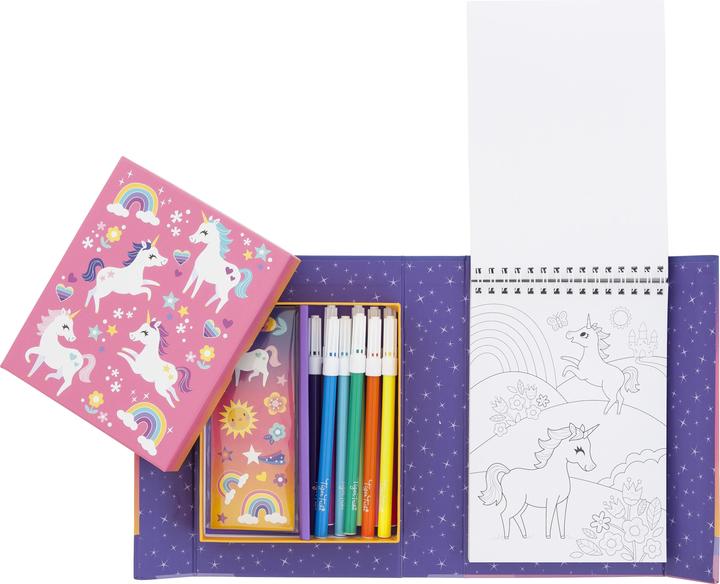 Actual product image Tiger Tribe Painting set unicorn