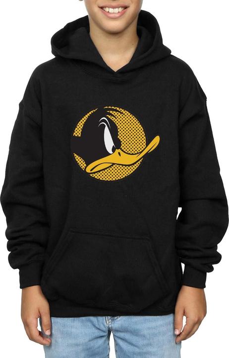 Produktbild Looney Tunes Daffy Duck Dotted Profile Kapuzenpullover Jungen (140, 146)