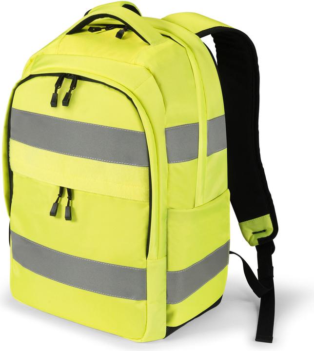 Dicota Rucksack Hi-Vis 25 Liter - gelb (25 l)
