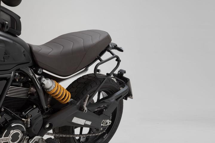 Actual product image Sw Motech side luggage support kit urban abs. 1x16,5l. ducati scrambler (16.50 l)