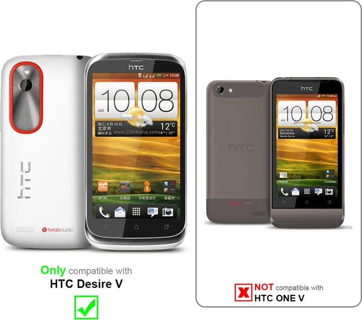 Productafbeelding Cadorabo TPU S-Line Cover (HTC Desire V)