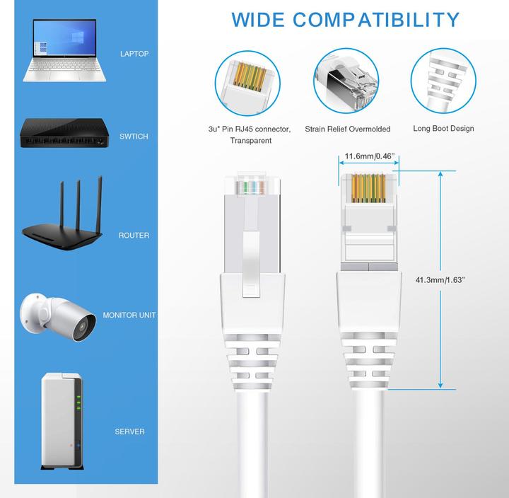 Produktbild Helos Herweck Patchkabel (S/UTP, CAT5e, 0.25 m)