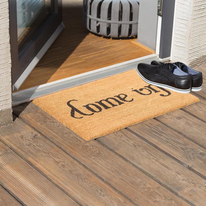 Image du produit Relaxdays Paillasson noix de coco (60 x 40 x 1,5 cm)
