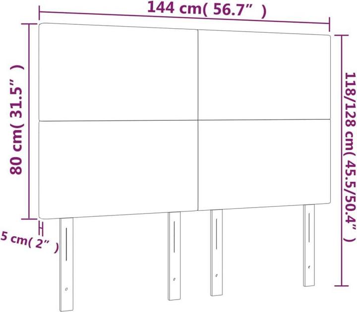 Image du produit VidaXL Conni (144 x 5 x 128 cm)
