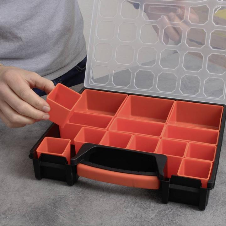 Actual product image Quadrios 23SA094 Assortment box (L x W x H) 31.2 x 27.2 x 6 cm No. of compartments: