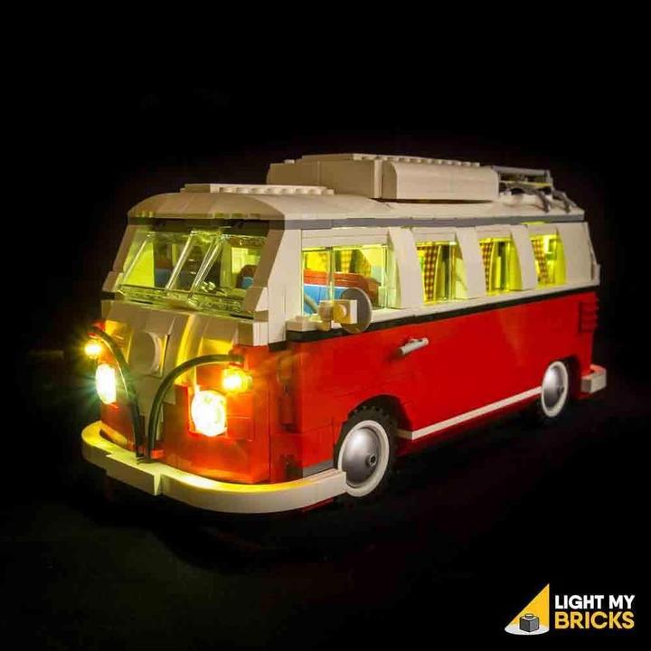 Light my bricks LED light set for LEGO VW T1 camping bus