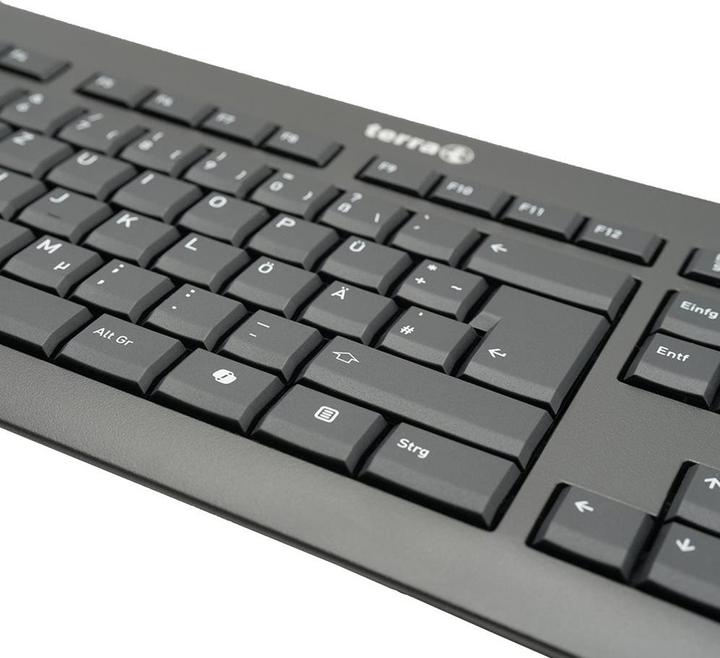 Actual product image Wortmann TERRA Keyboard 1500 Corded (DE) USB black Copilot (DE, Cable)