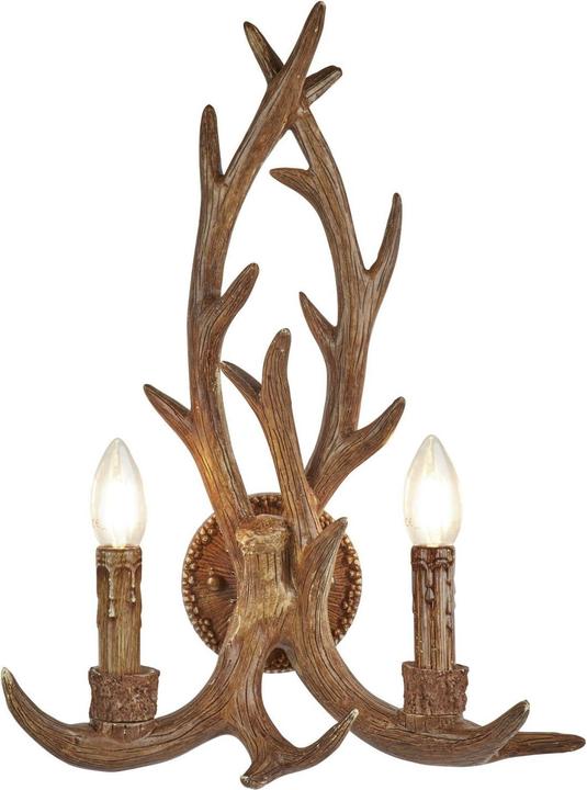 Image du produit Licht-Erlebnisse Wandlampe Zwolle (E14)