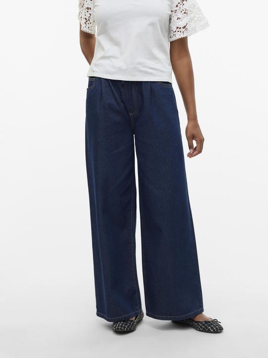 Produktbild Vero Moda VMVALERIA Mid Rise Weiter Beinschnitt Jeans Weit geschnitten (W26/L32)