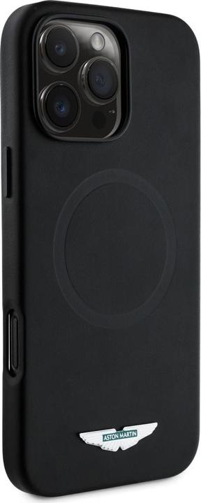 Immagine prodotto Aston Martin Case HC FW Logo to iPhone 16 Pro Max MagSafe black (Apple iPhone 16 Pro Max)