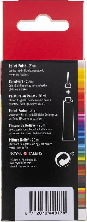 Produktbild Amsterdam Acrylfarbe Reliefpaint 120 (Transparent, 20 ml)
