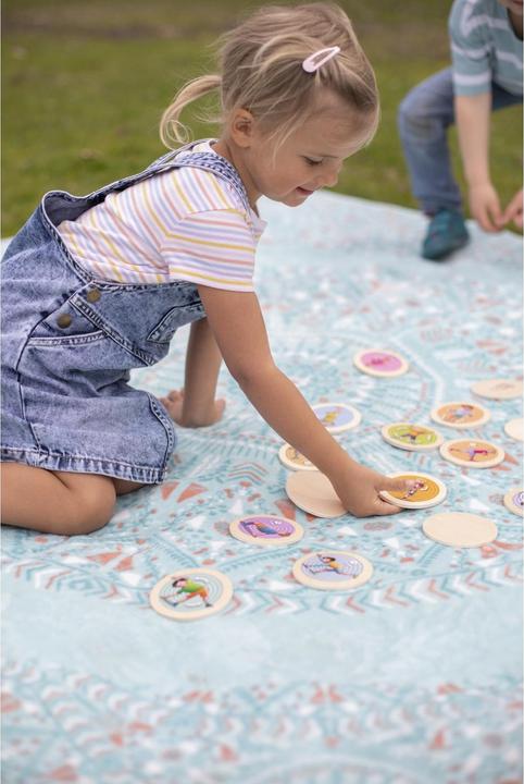 Produktbild Eichhorn Outdoor Bewegungsspiel, animiert Kinder zum Bewegen, Turnen und Auslassen, 20 Spielscheib