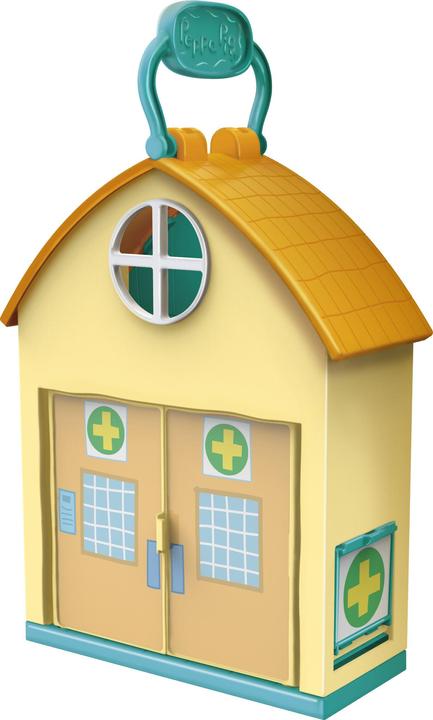 Produktbild Hasbro Peppa’s Adventures Peppa beim Tierarzt Spielset, Vorschulspielzeug, mit 1 Figur und 3 Acce