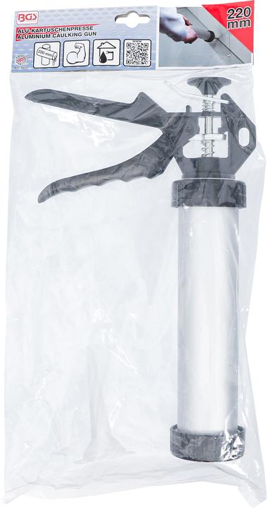 Actual product image BGS Aluminium Caulking Gun, for Cartridges 220 mm