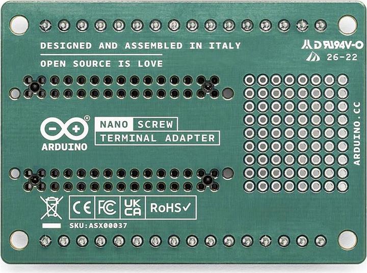 Produktbild Arduino Adapter Nano Screw Terminal Adapter Nano
