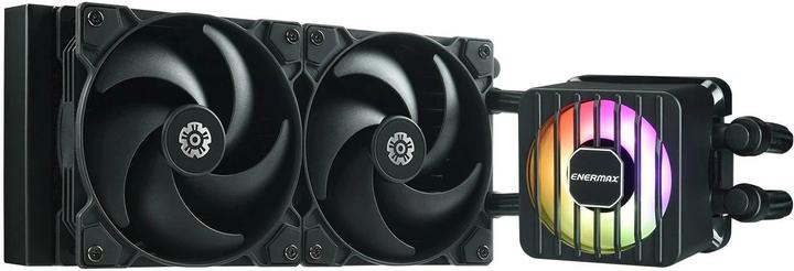 Produktbild Enermax LIQMAXFLO SR 240mm CPU AIO Flüssigkeitskühler - Xtreme Doppelkammer PWM Pumpe