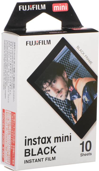 Actual product image Fujifilm Instax Mini 10 sheets black (Instax Mini)