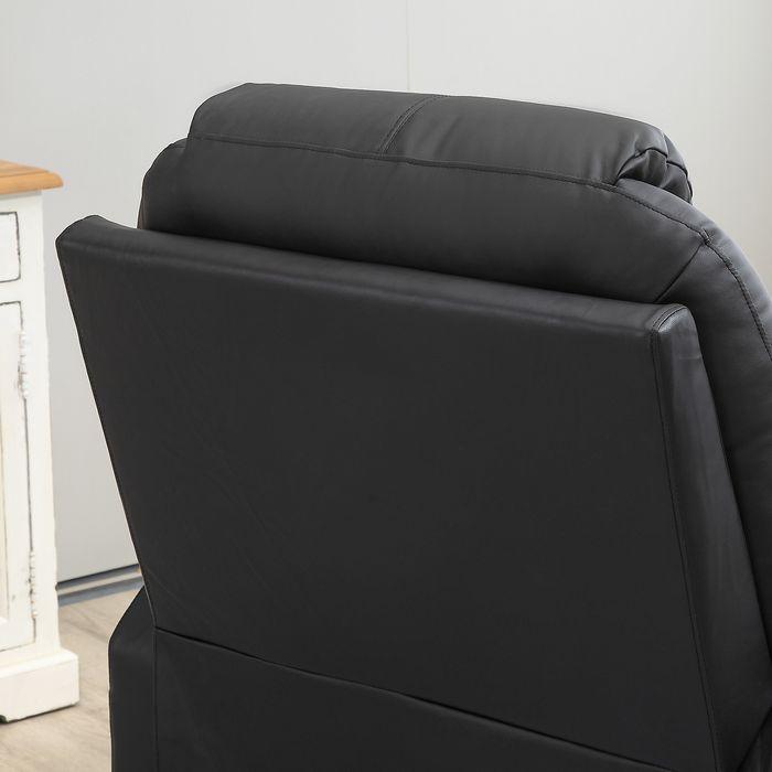 Immagine prodotto Swisshandel24 Poltrona elettrica, poltrona massaggiante, con funzione reclinabile, con telecomando, tasche