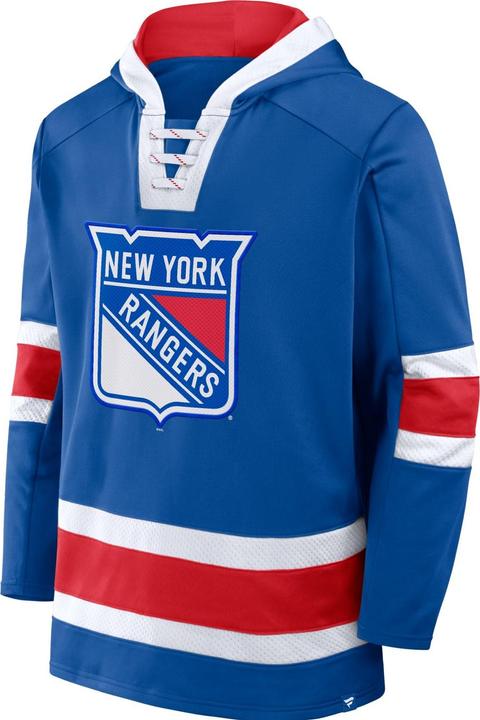 Fanatics New York Rangers NHL Laced Hockey Hoody - M (M)