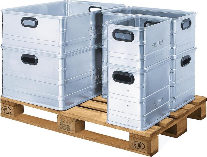 Image du produit Alutec caisse de transport (78 x 58.5 x 36 cm, 161 l)