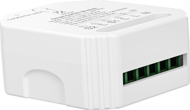 Actual product image Woox WiFi Smart Switch R7279, 230 V, 10A, 2300W White (Shutter actuator)
