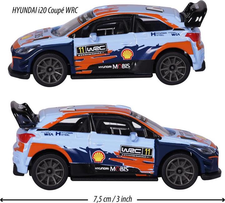 Produktbild Majorette WRC Assortment