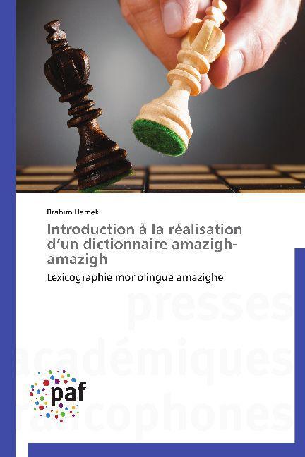 Immagine prodotto Introduction à la réalisation d'un dictionnaire amazigh-amazigh (Tedesco, Brahim Hamek, 2014)