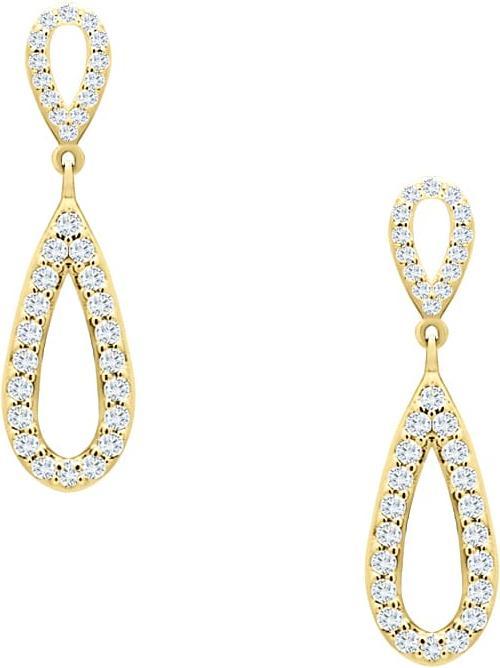 Image du produit Candy Boucles d'oreilles Brio, argent sterling 925, plaqué or (Argent massif de 925, Plaqué or 18k)