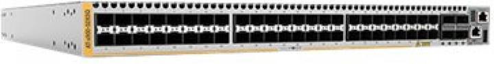 Actual product image Allied Telesis ALLIED Advanced Layer 3 Stackable Switch 48x 1/10G SFP+ slot 4x 40/100G QSFP28 slot 2x PSU bays (52 Ports)