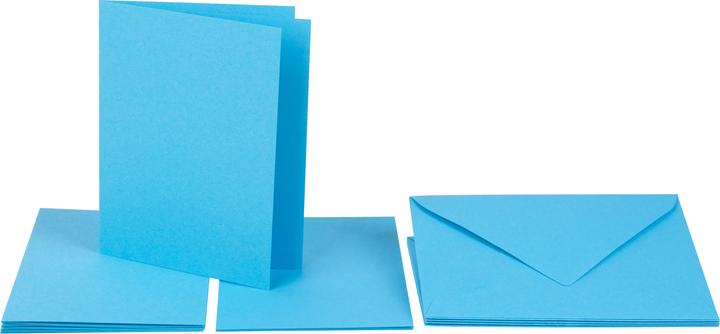 Image du produit Folia Cartes doubles rectangulaires 220 g/m2 (5 pcs)