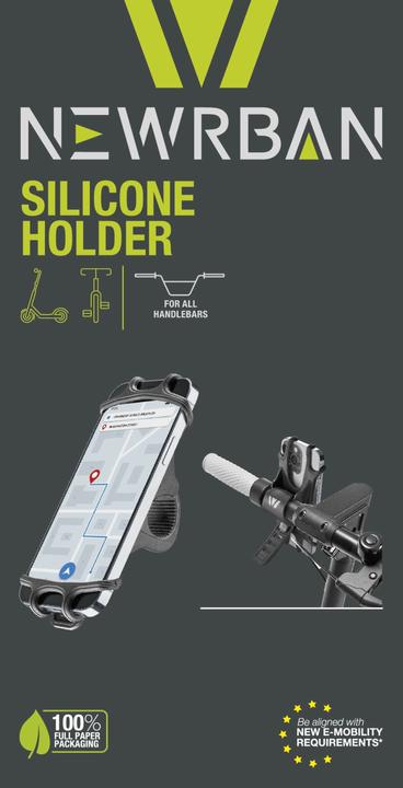 Produktbild Newrban Cellularline Handy Lenkradhalterung Black