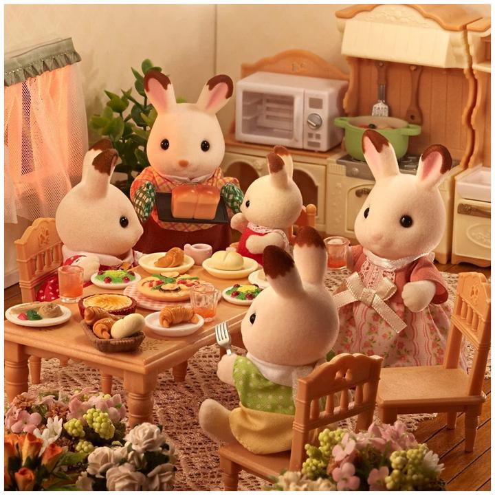 Image du produit Sylvanian Families Famille de lapins en chocolat