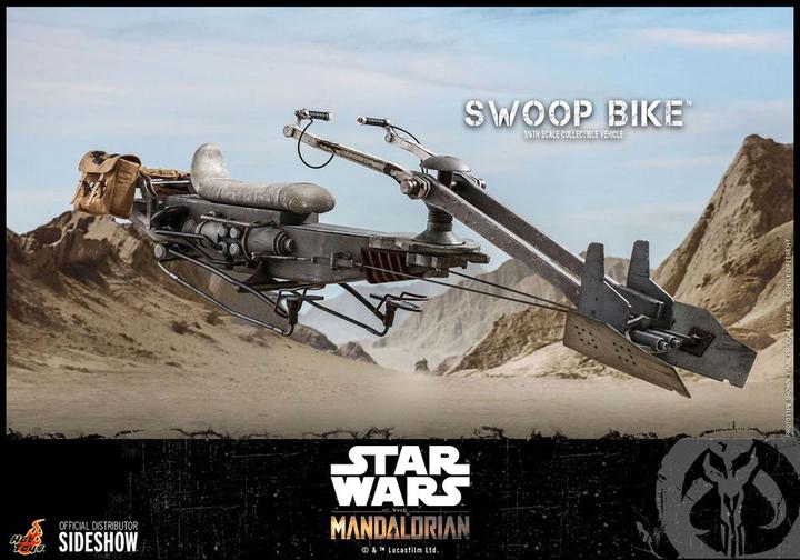 Actual product image Hot Toys Star Wars - The Mandalorian "Swoop Bike" 1/6 vehicle