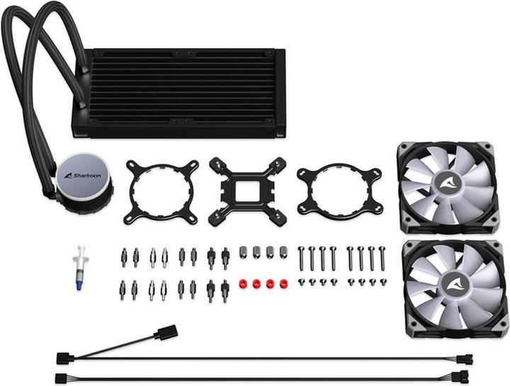 Actual product image Sharkoon S70 RGB AIO 240 MM