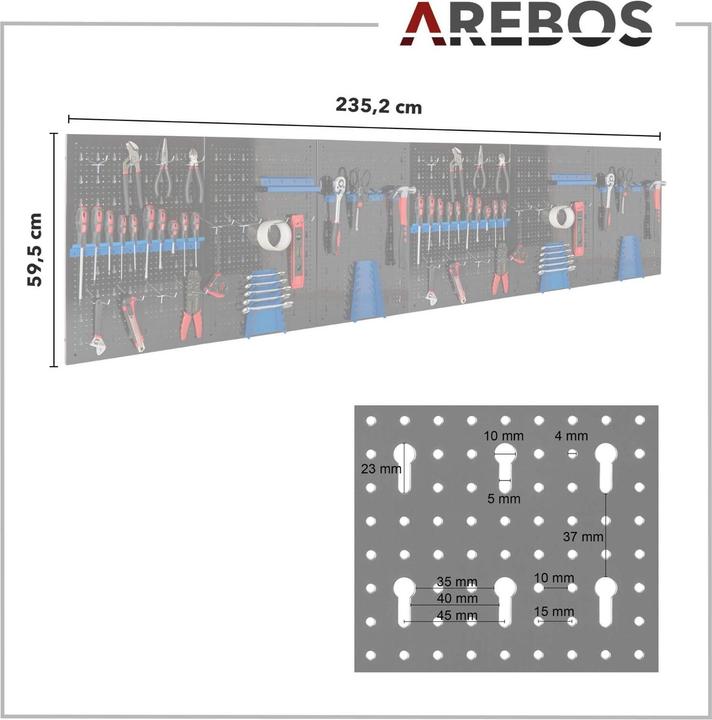 Produktbild Arebos Werkzeugwand