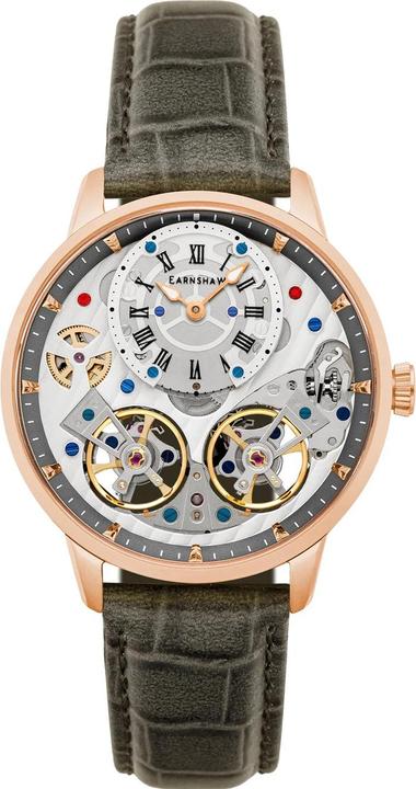 Thomas Earnshaw ES-8273-07 Brewster Double Barrel Automatik 42mm (Analoguhr, 42 mm)
