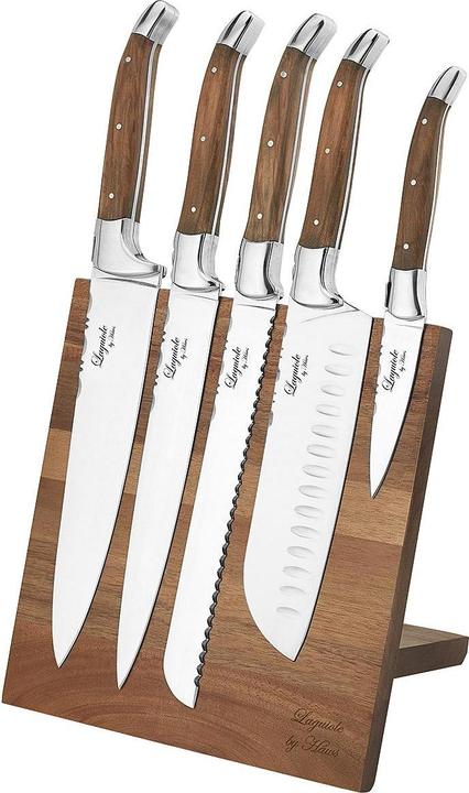 Haws Laguiole knife set with magnetic block 5 pieces