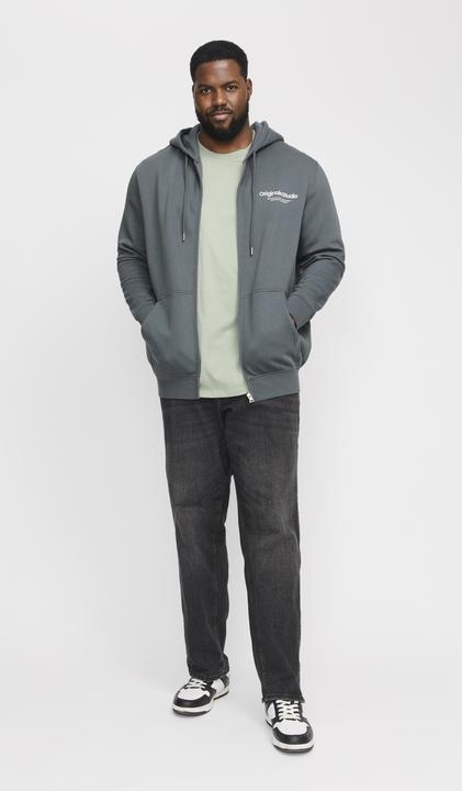 Immagine prodotto Jack & Jones Jorvesterbro Sweat Zip Hood Noos Pls (5XL)