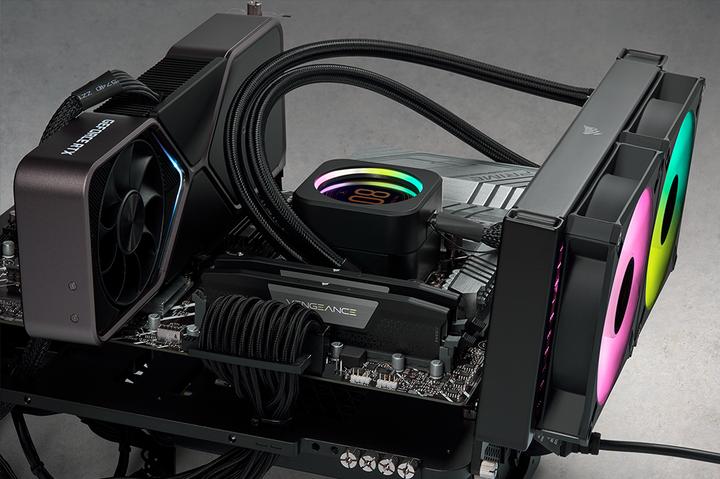 Productafbeelding Corsair D532GB 6400-32 Vengeance bk K2 COR XMP (2 x 16GB, 6400 MHz, DDR5 RAM, DIMM 288 pin)