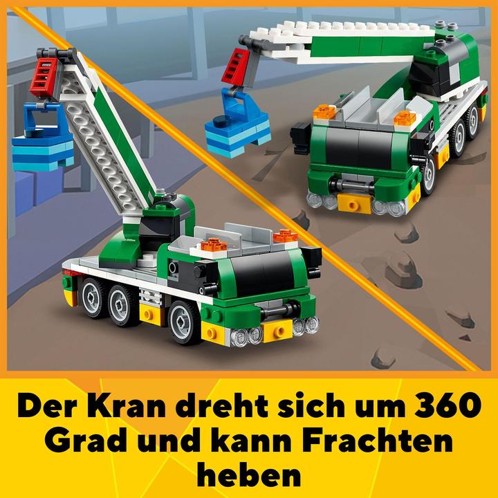 Image du produit LEGO Transporteur de voitures de course (31113, LEGO Creator 3-in-1)