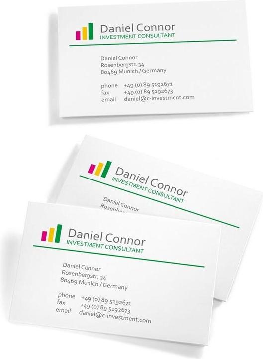 Image du produit Sigel Cartes de visite 3C (190 g/m², 400 x, A4)